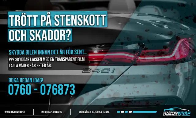 Trött på stenskott och skador?
